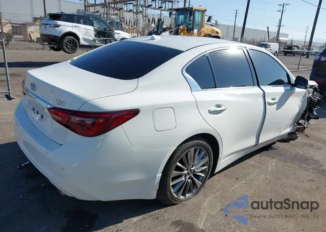 2022 Infiniti Q50 Luxe from USA, damaged, VIN JN1EV7BP8NM311544